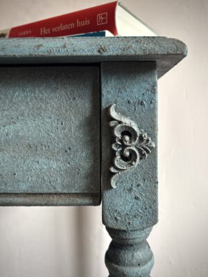 'Aged Grace' - Nachtkastjes met steenachtige finish B48xD40xH61,5 cm - Afbeelding 11