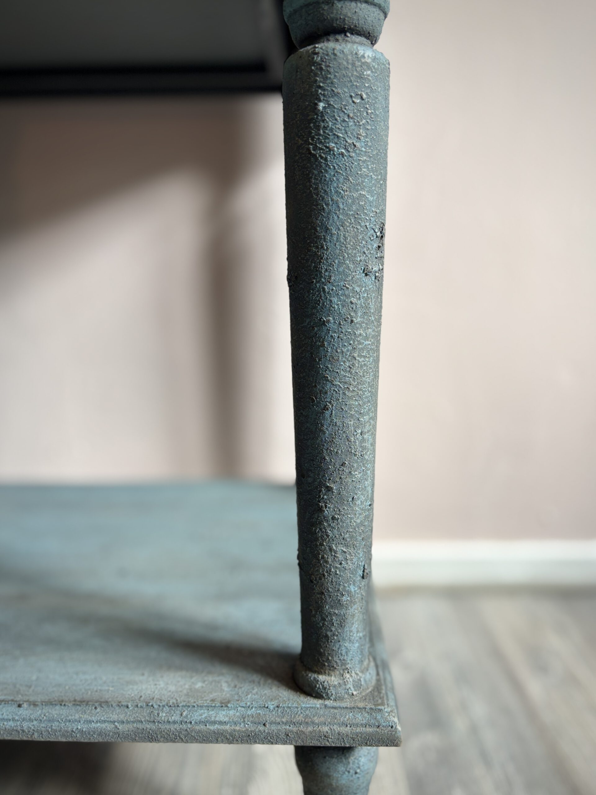 'Aged Grace' - Nachtkastjes met steenachtige finish B48xD40xH61,5 cm - Afbeelding 12